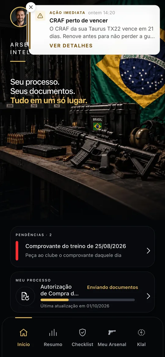 Aviso de vencimento